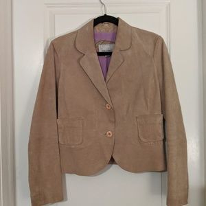 Wilsons Leather - Suede Jacket - Tan - Sz M
